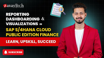 Reporting Dashboarding & Visualizations in SAP S/4HANA Cloud Public Edition Finance  | ZaranTech