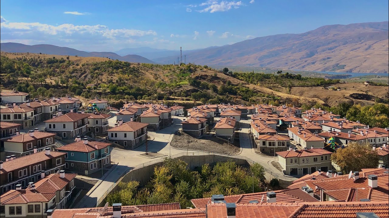 Malatya Doğanyol Çolak mahallesi kentsel dönüşüm sonucu yeni hali.