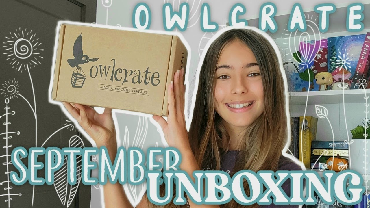 OWLCRATE SEPTEMBER 2021 BOX UNBOXING | Haunted Hearts | my first book subscription box!