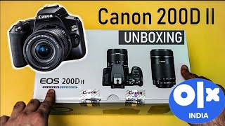 My Camera Canon 200D Mark II Unboxing OLX से खरीदा A1 Condition