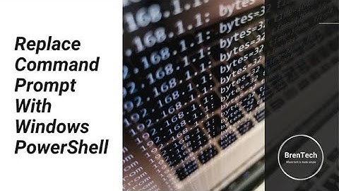 Replace Command Prompt With Windows PowerShell In The Menu When I Right click The Start Button