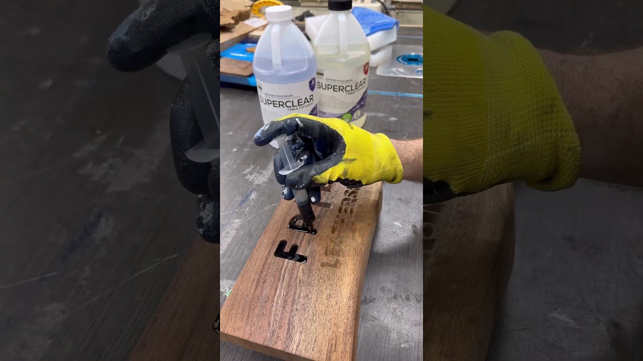 Custom Engraved Live Edge Walnut Cribbage Board 