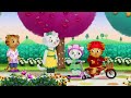 Daniel Rides His Bike With Katerina In The Enchanted Garden 