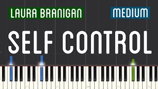 Laura Branigan - Self Control Piano Tutorial | Medium