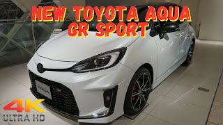 トヨタ GR SPORTS AQUA ミニカー ホワイト 非売品　アクア NEW 2023 TOYOTA AQUA GR Sport White - New Toyota Aqua GR Sport