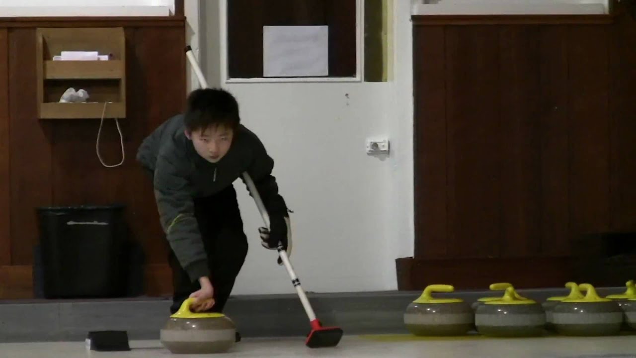 Curling Delivery - YouTube