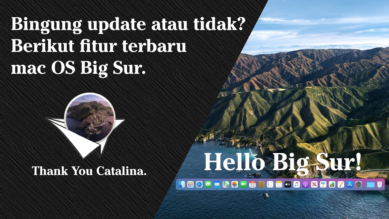 Update dari mac OS Catalina ke Big Sur - 1 Bulan Pemakaian - YouTube