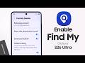 Samsung S26 Ultra: How to Enable Find My Mobile!