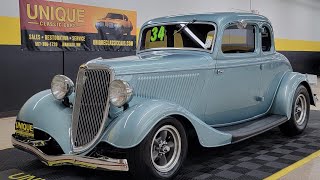 1934 Ford Model 40 5-Window Coupe | For Sale $59,900