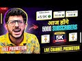 Live YouTube Channel Promotion | 1000 SUBSCRIBERS 2मिनट में #live​  ⁨@ManojDey⁩   ⁨@Techbaniyaji⁩