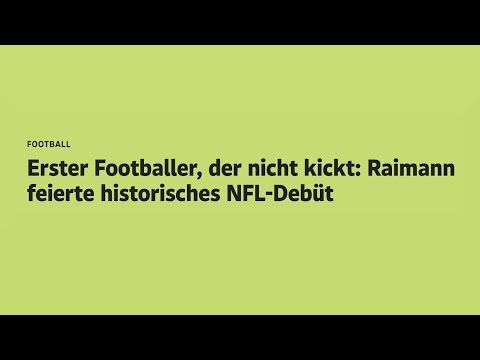 Football Talk: Das Wort zum Sonntag vom 12.9.2022