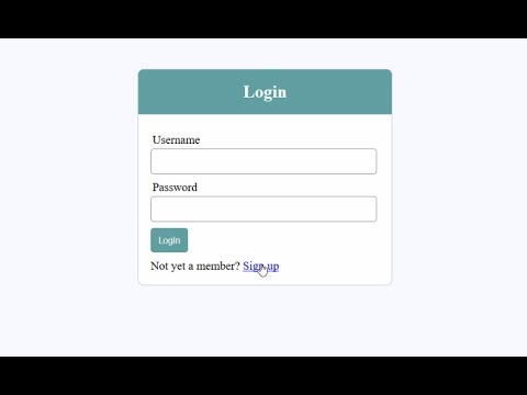 Complete User Registration system using PHP and MySQL database