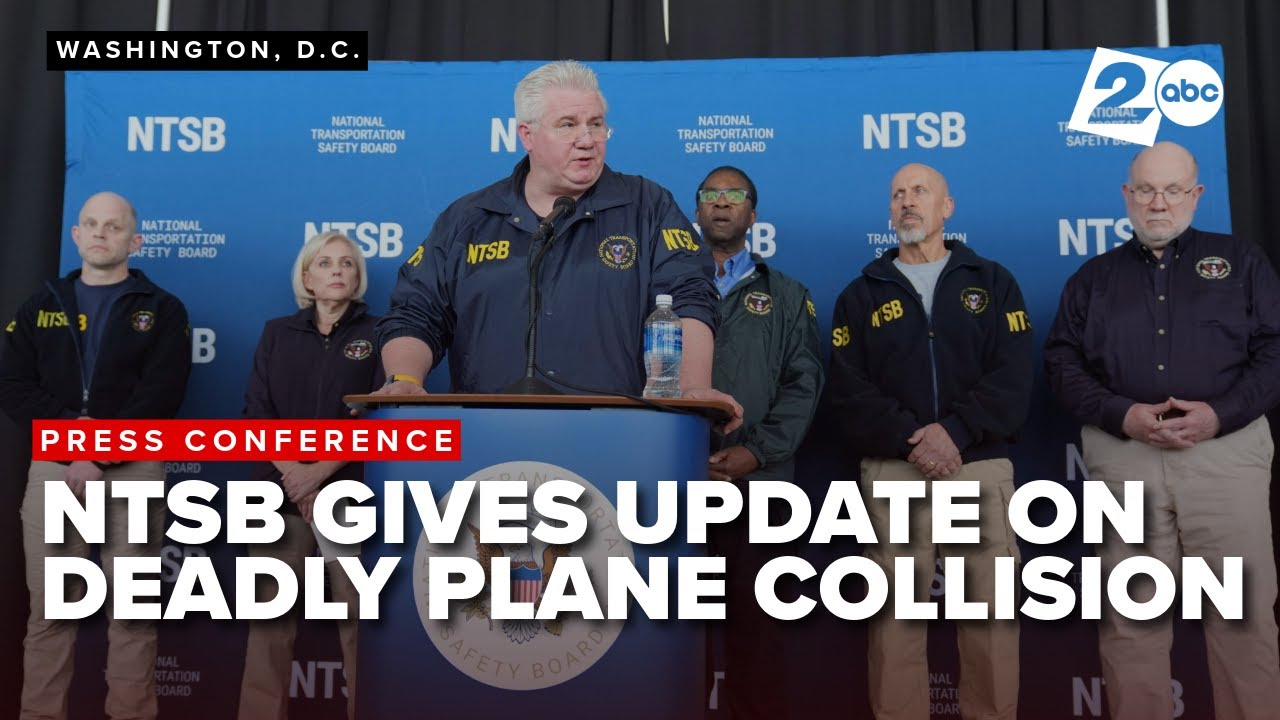 NTSB Press Conference on the Washington D.C. crash on Thursday, January ...