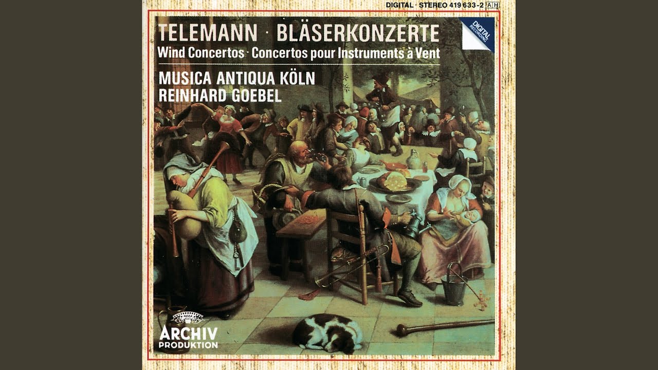 Telemann Trumpet Concerto in D Major II. Allegro YouTube