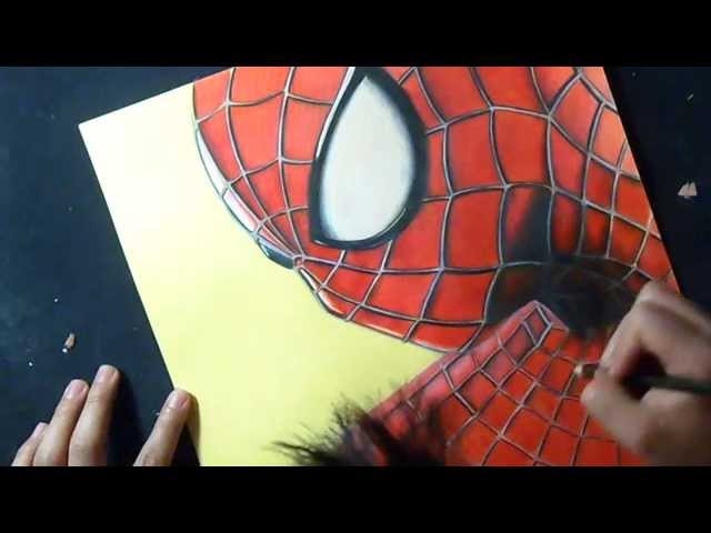 3 Spider-man speed drawing