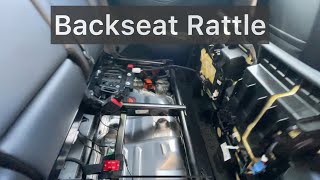 How to Remove Model 3 / Y Backseat to Fix Rattle Noise