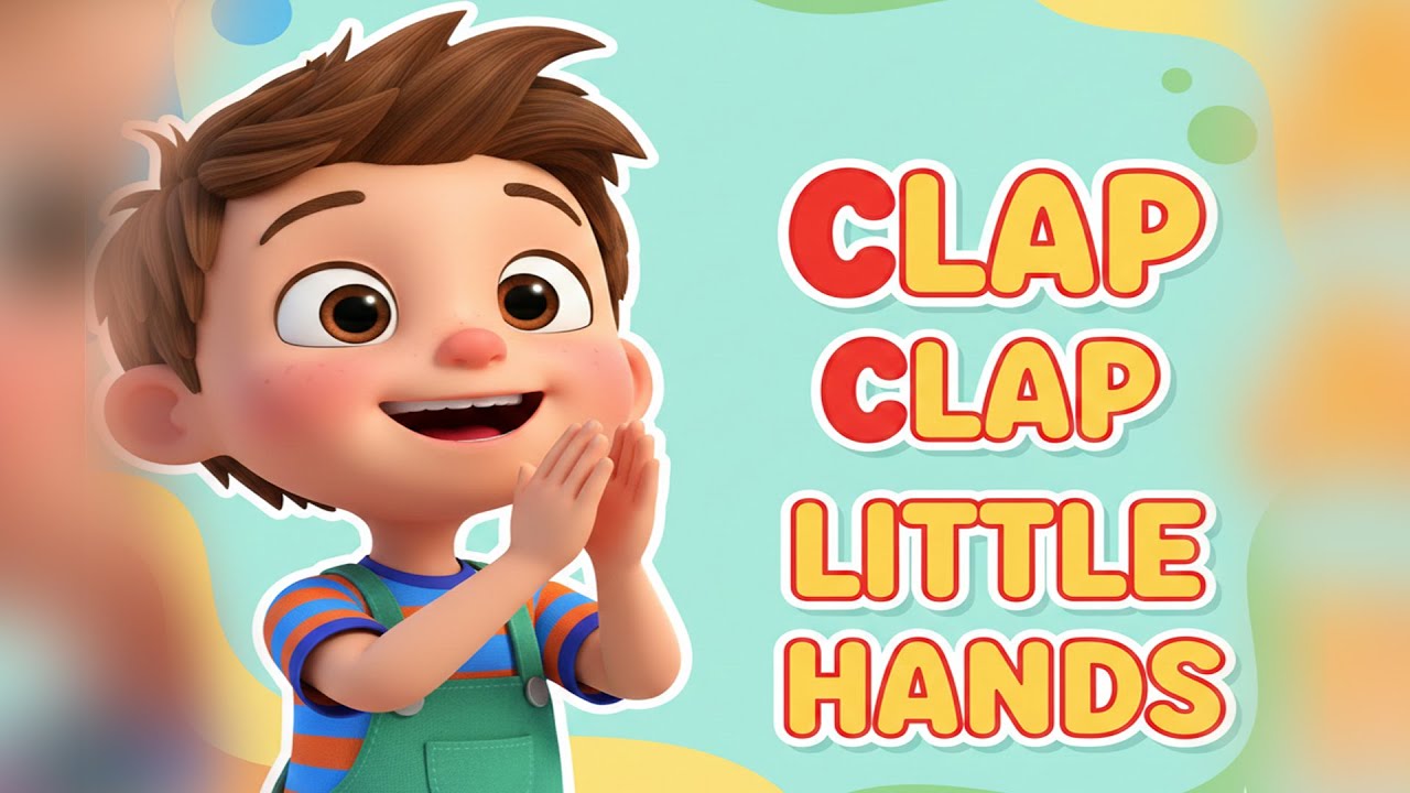 Clap Clap Little Hands | Kids Rhyming Song