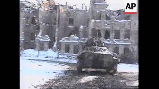 RUSSIA: CHECHNYA: BATTLE FOR GROZNY INTENSIFIES