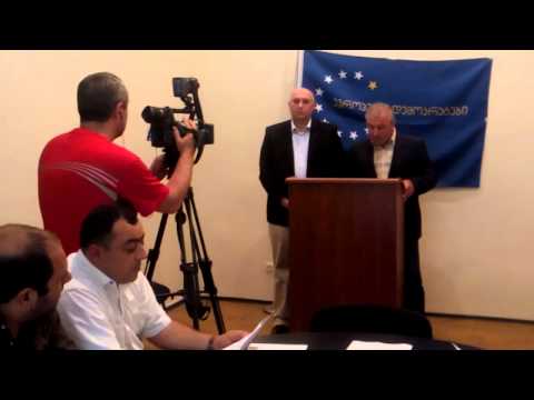 ევროპელი დემოკრატების ბრიფინგი რუსთავში