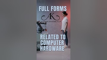 Full Form Related To Computer Hardware.#shorts  #computer #trending #computereducational
