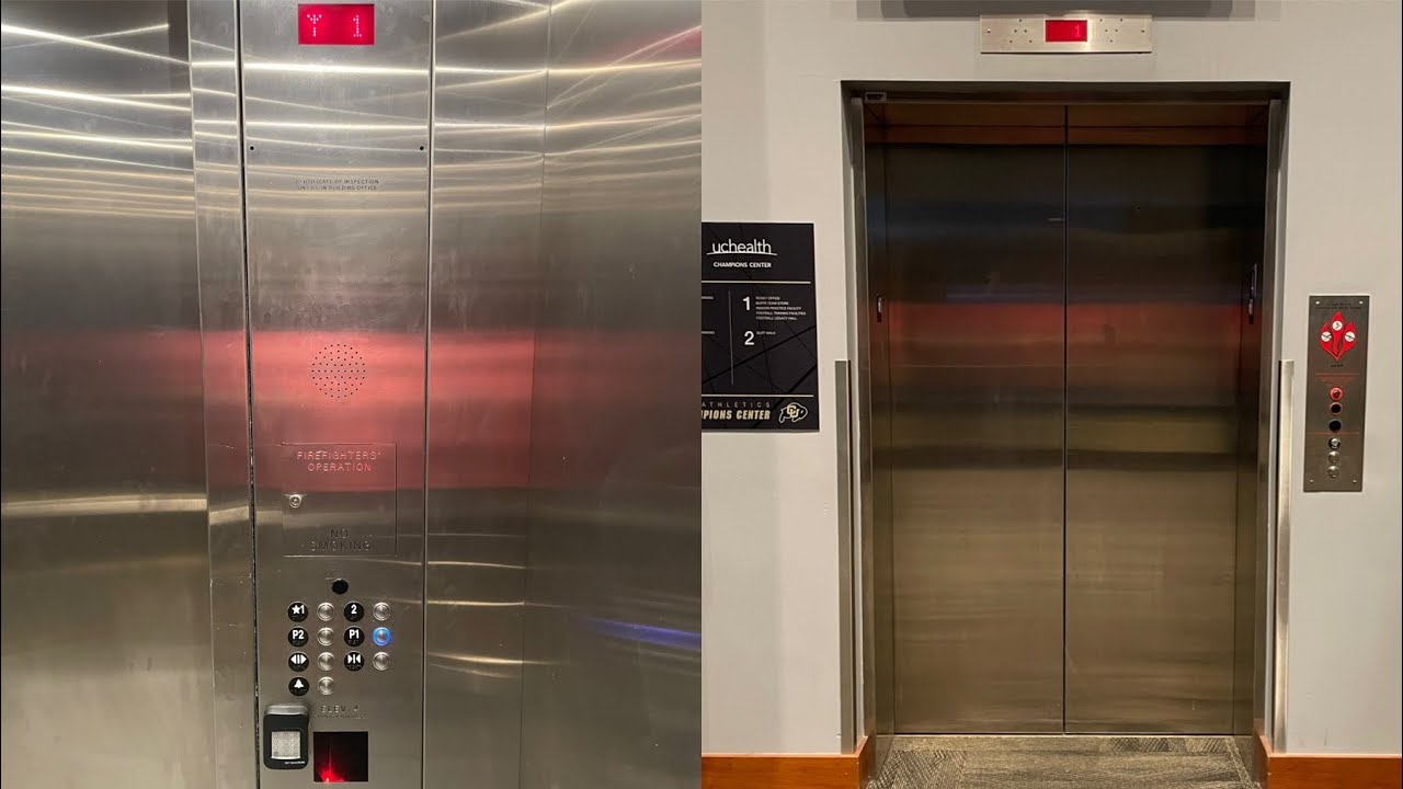 ThyssenKrupp Hydraulic Elevator @ CU Folsom Parking Garage - Boulder, CO.