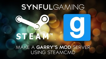 How to make a GMOD server using SteamCMD