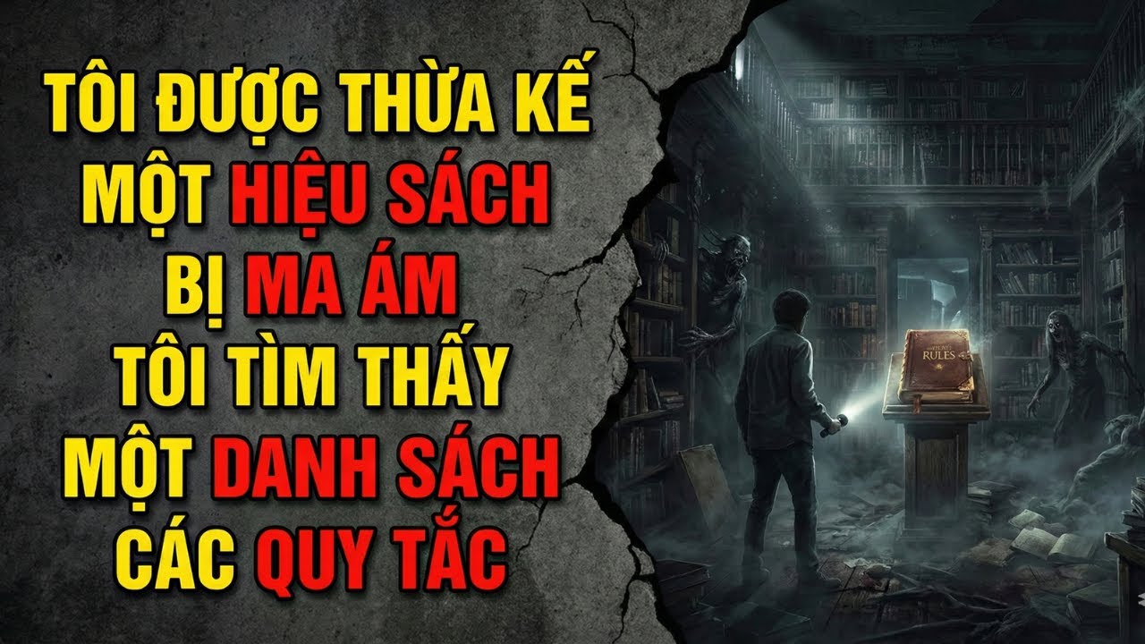 Tôi được thừa kế một hiệu sách bị ma ám | r/nosleep | Creepypasta