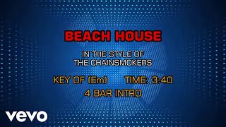 The Chainsmokers - Beach House (Karaoke)