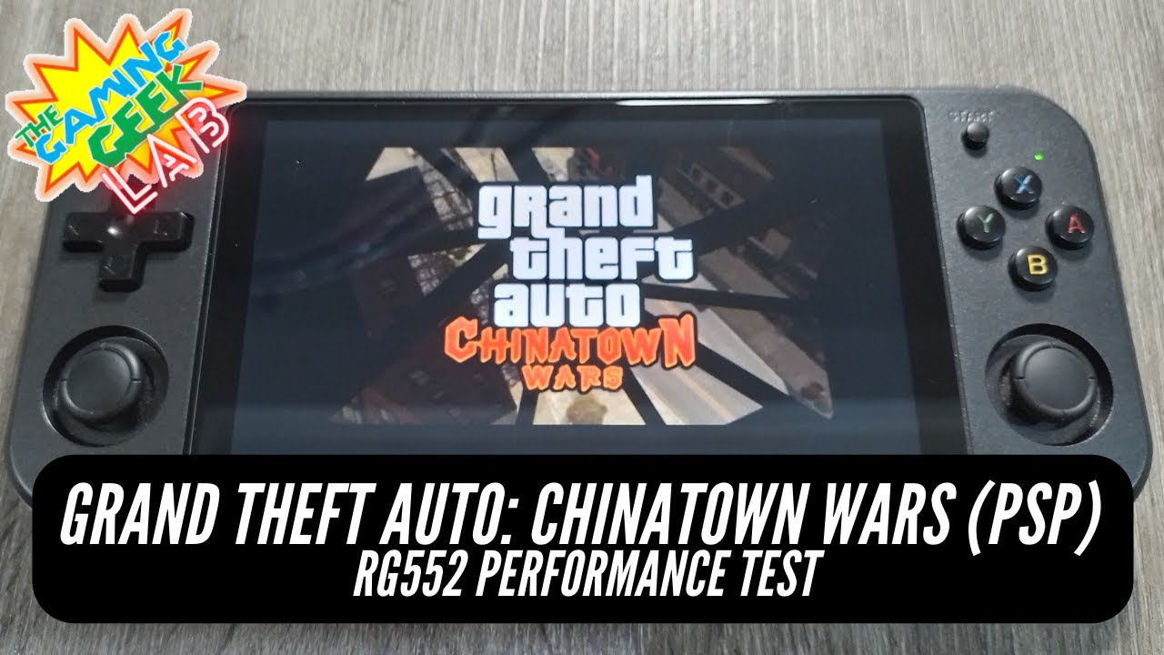 NOAH様限定】Anbernic RG552 Anbernic RG552 Performance Test - Grand