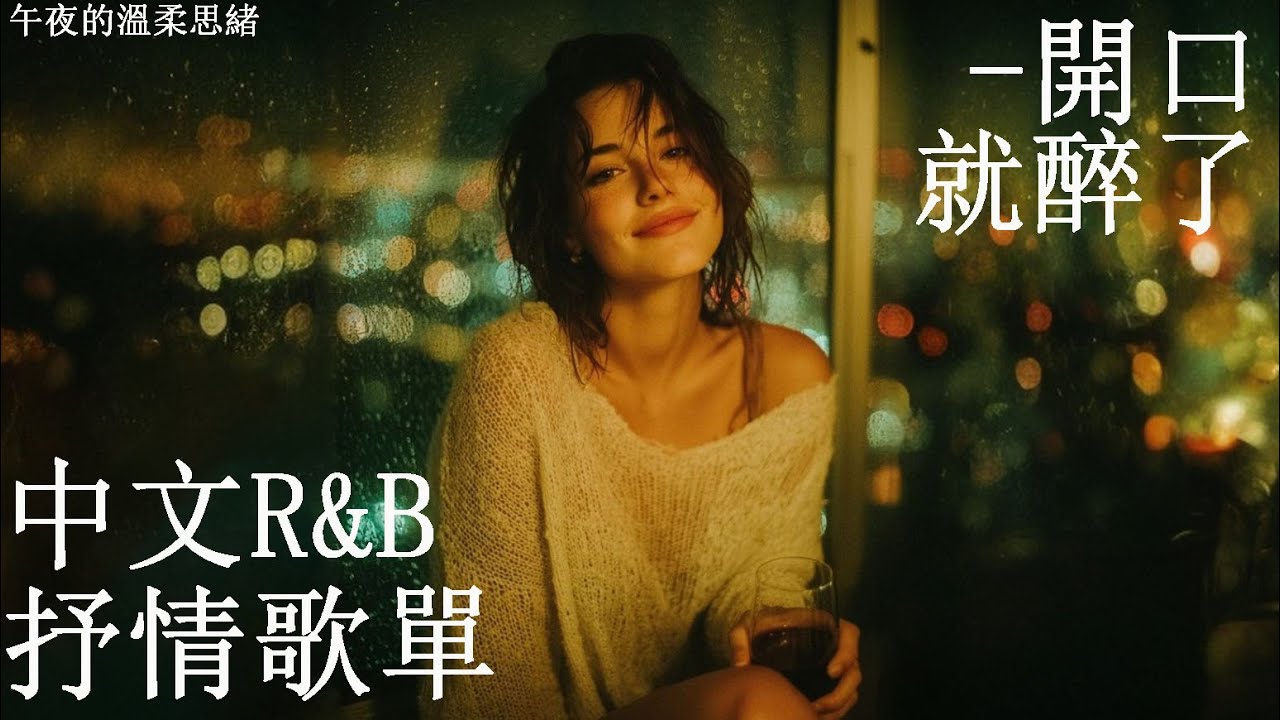 【中文R&B歌單】🎧當背景音樂聽到這首我整個愣住，查了才發現根本找不到歌名 😭｜拜託一定要聽｜適合讀書工作的背景音樂BGM｜最怕Rapper唱情歌