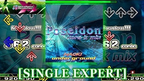 【DDR X2】 Poseidon (kors k mix) [SINGLE EXPERT] 譜面確認＋クラップ