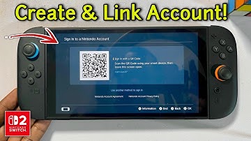 How to Create And Link Nintendo Account for Nintendo Switch 2 (2025)