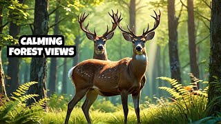 Forest Echo| Animal Kingdom 4K β Scenic Wildlife Film with Calming Music