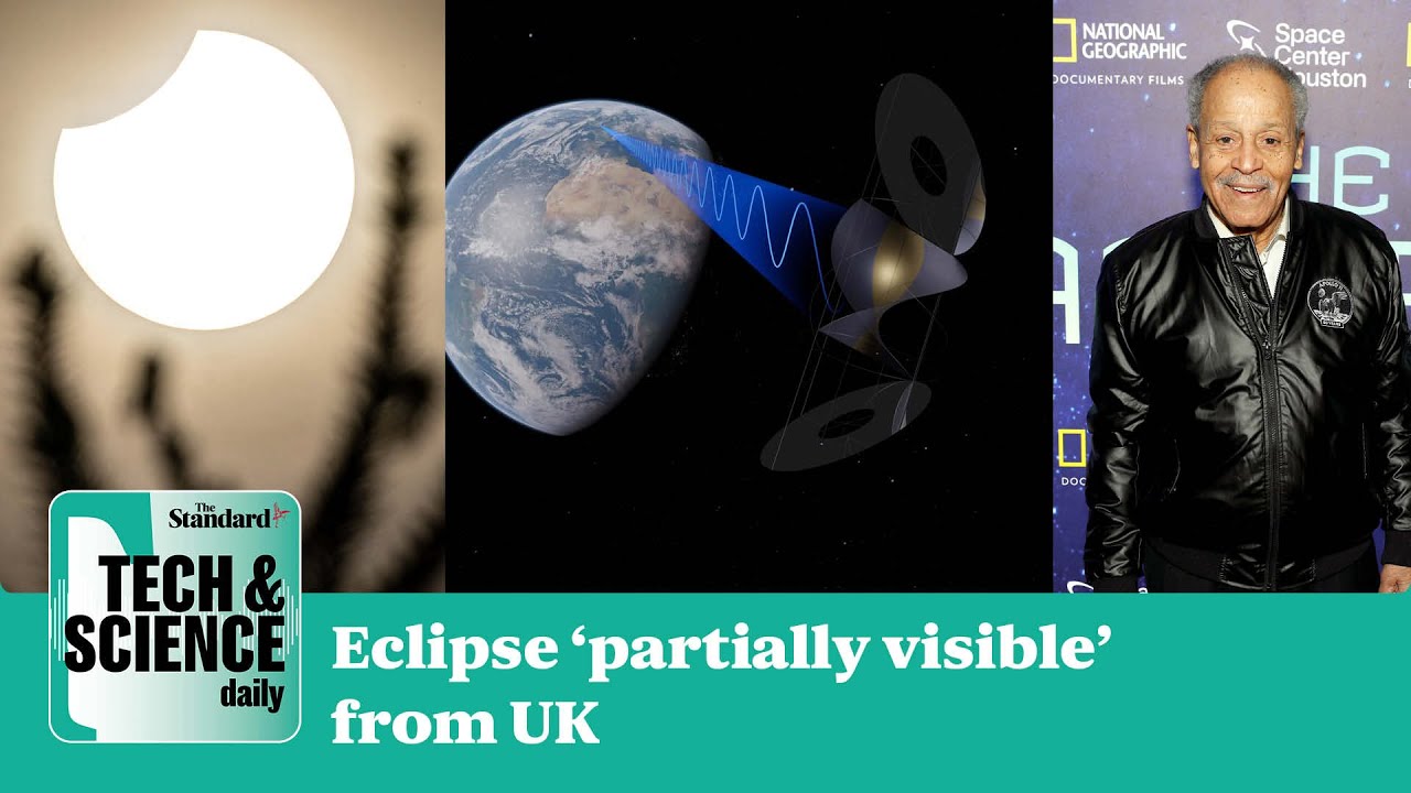 Solar eclipse ‘partially visible’ from UK | Tech & Science Daily podcast