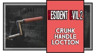 Resident Evil 2 Remake Crank Handle Location