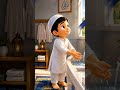 Kids Going to Mosque for Jumu’ah 🕌❤️ | Emotional Islamic Short #jummah #kidslearning #childfocus