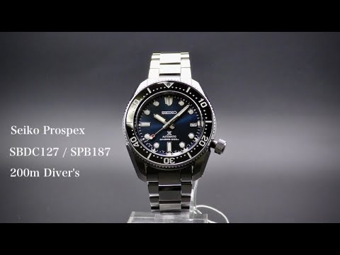 Seiko Prospex SBDC127 / SPB187 200m Diver's - YouTube