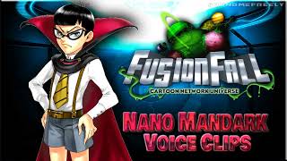 All Nano Mandark Voice Clips • Cartoon Network Universe: FusionFall • (Eddie Deezen) Lines