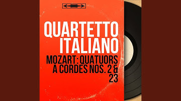 String Quartet No. 23 in F Major, K. 590 "Prussian III": IV. Allegro