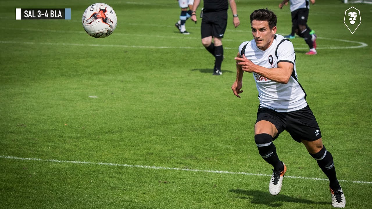 national league volley Salford City 3-4 Blackpool goals - Pre-season 2017/18
