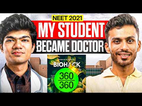 My BIOHACK student finally became DOCTOR !! | Guidance for NEET 2026 & 27