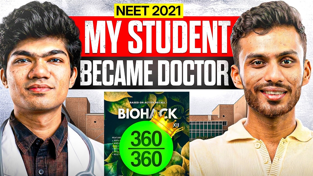 My BIOHACK student finally became DOCTOR !! | Guidance for NEET 2026 & 27