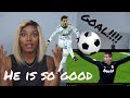 Clueless new american sports fan reacts to  Cristiano Ronaldo Highlights