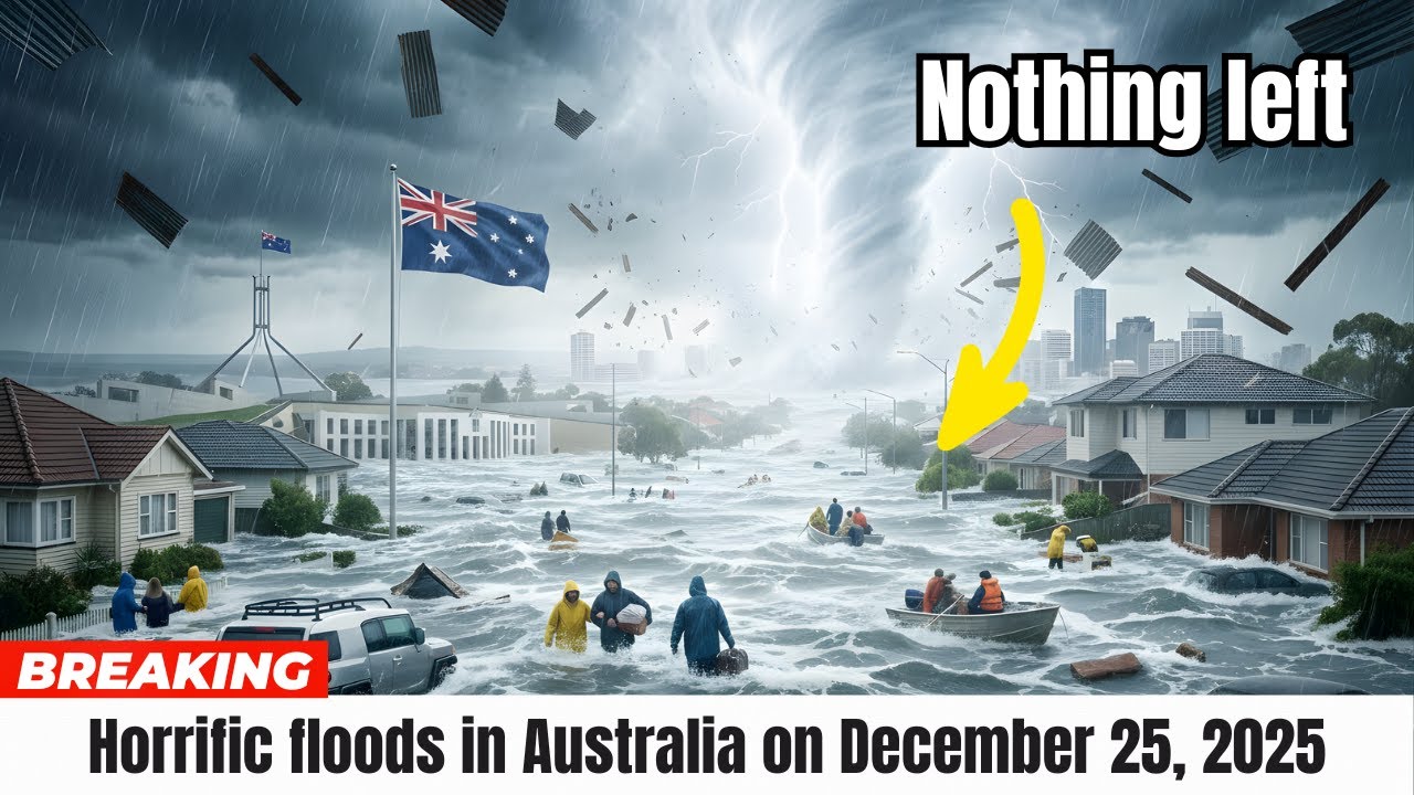 1 Minute Ago: Chaos in Brisbane as Christmas Night Storms Trigger Widespread Blackouts