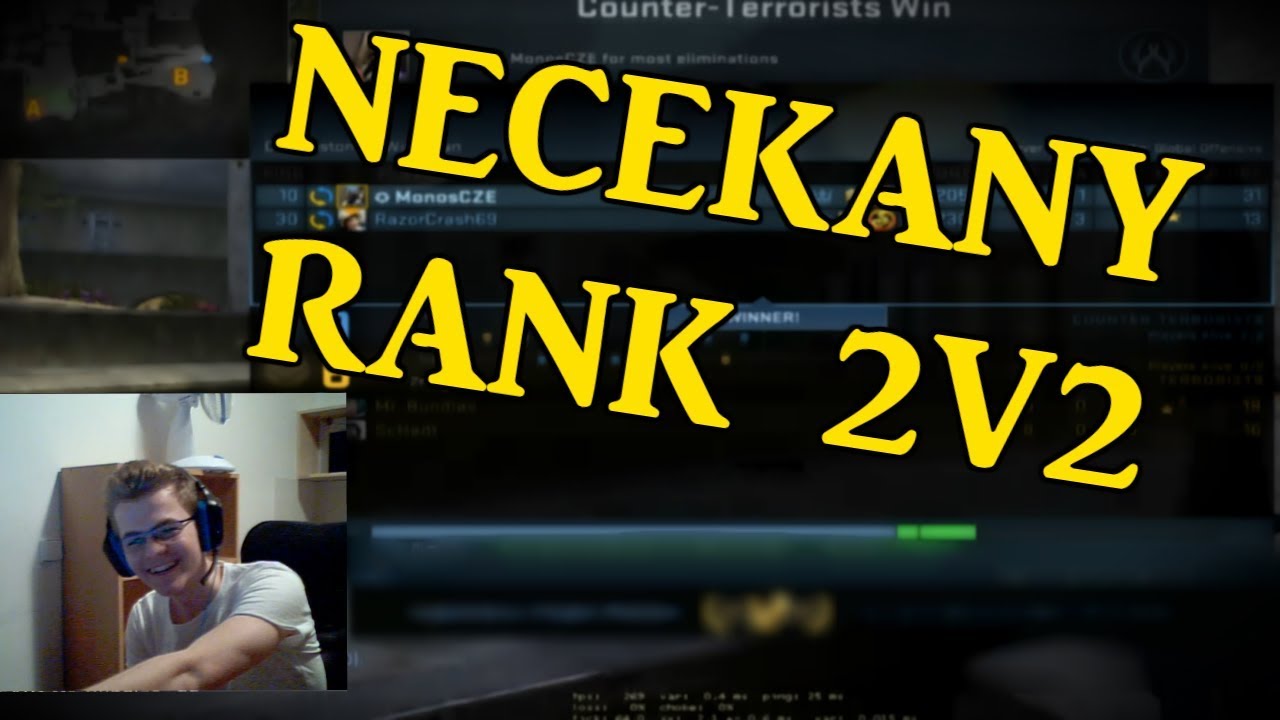 CS:GO 2v2 Road To Global Elite #17 - Nečekaný rank! - YouTube