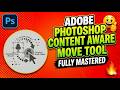 How to Use Content-Aware Move Tool in Photoshop. #photoshop #contentawaremovetool
