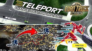 How to Teleport in Euro Truck Simulator 2 screenshot 4