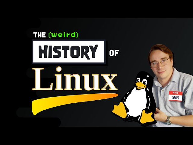 Why so many distros? The Weird History of Linux class=