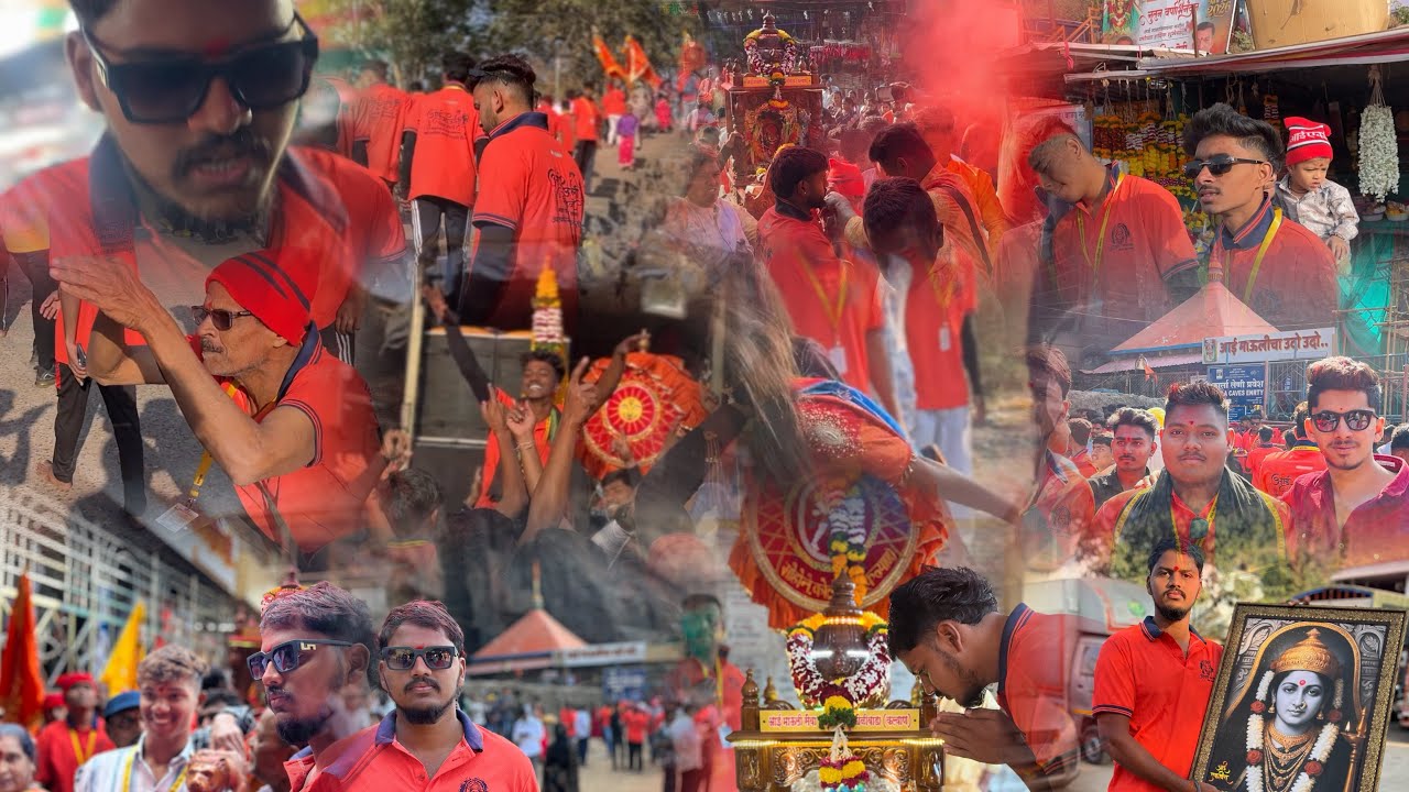 दिवस ५ ❤️/🥹पालखी पोचली आई च्या देवळात/परतीचा प्रवास 