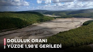 İstanbula Su Sağlayan Kazandere Barajı Kuruma Noktasında